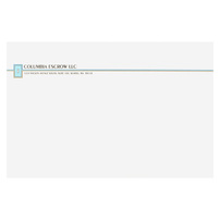 Custom Envelopes for Columbia Escrow LLC
